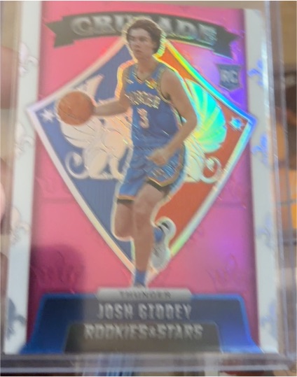 2021-22 Panini Chronicles Rookies & Stars Crusade #Josh Giddey — front
