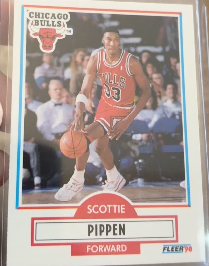1990-91 Fleer #30 Scottie Pippen — front