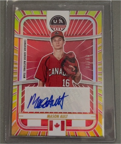 2025 Panini Stars & Stripes #CAN-MA Mason Ault — front