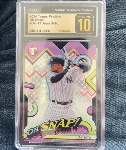 2024 Topps Pristine Oh Snap! #OH-13 Juan Soto — front