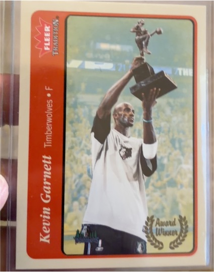 2004-05 Fleer Tradition #209 Kevin Garnett — front