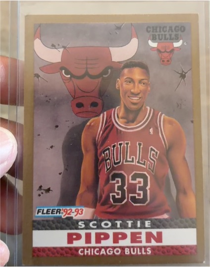 1992-93 Fleer #254 Scottie Pippen — front