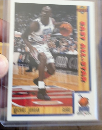 1991-92 Upper Deck #452 Michael Jordan East All-Star — front