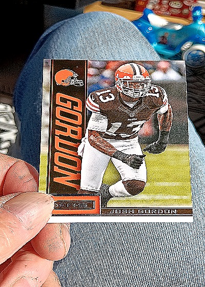2013 Panini Rookies and Stars #24 Josh Gordon — front