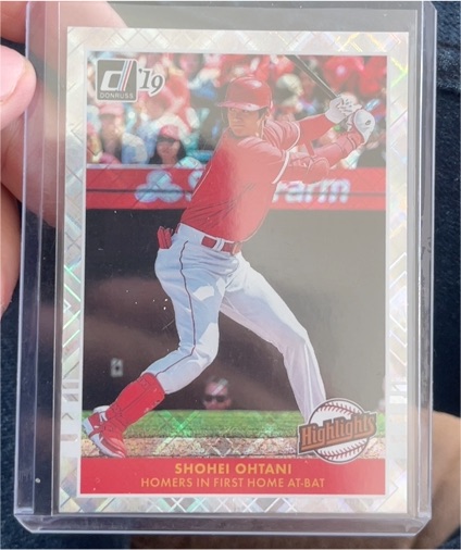2019 Donruss Optic Highlights #H1 Shohei Ohtani — front