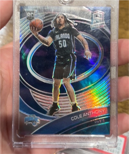 2020-21 Panini Select #75 Cole Anthony — front
