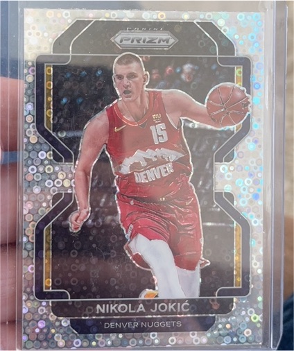 2021-22 Panini Prizm #32 Nikola Jokic — front