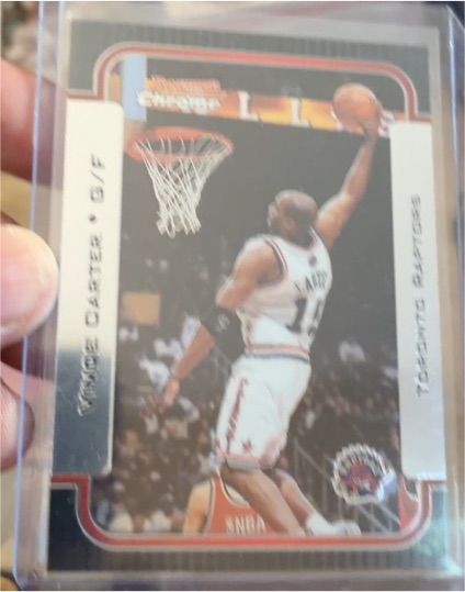 2003-04 Bowman #45 Vince Carter — front