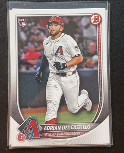 2025 Bowman #4 Adrian Del Castillo — front