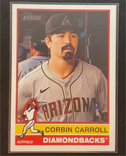 2025 Topps Heritage #232 Corbin Carroll — front