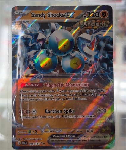 2023 Pokémon Prismatic Evolutions #056 Sandy Shocks ex — front