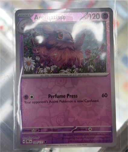 2023 Pokémon SV: Prismatic Evolutions #039 Aromatisse — front