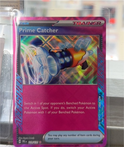 2022 Pokémon Prismatic Evolutions #119 Prime Catcher — front