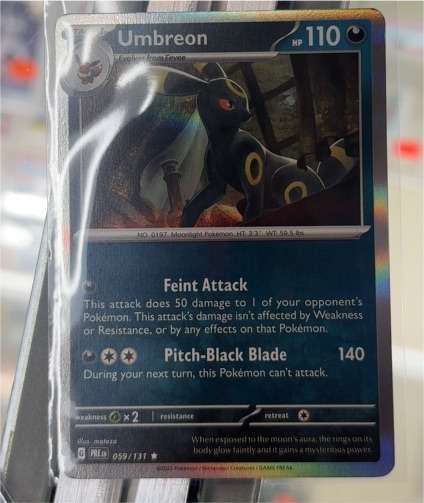 2023 Pokémon SV: Prismatic Evolutions #059 Umbreon — front