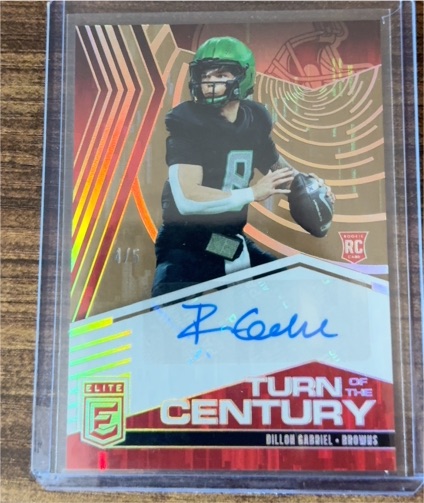 2025 Panini Donruss Elite #TOC-DGA Dillon Gabriel — front