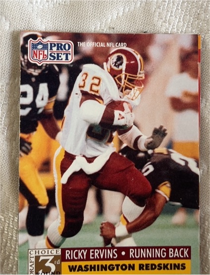1991 Pro Set #3 Ricky Ervins — front