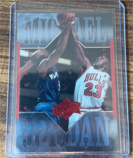 1999 Upper Deck Athlete of the Century #4 Michael Jordan — front
