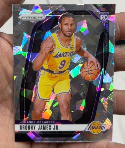 2024-25 Panini Prizm #243 Bronny James Jr. — front