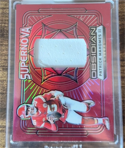 2024 Panini Obsidian Supernova #SN-PMS Patrick Mahomes II — front