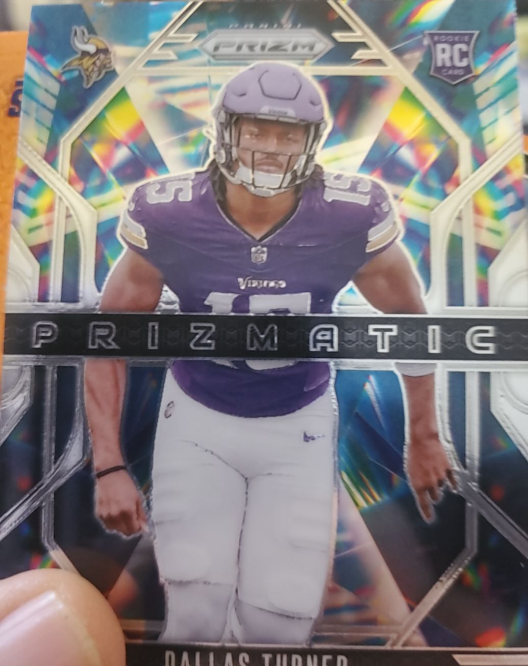 2024 Panini Prizm Prizmatic #17 Dallas Turner — front