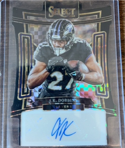 2023 Panini Select #023 J.K. Dobbins — front