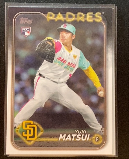 2024 Topps Update Series #US8 Yuki Matsui — front