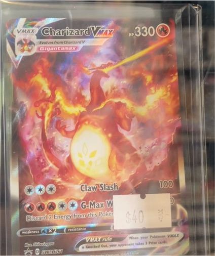 2022 Pokémon TCG SWSH261 Charizard VMAX — front