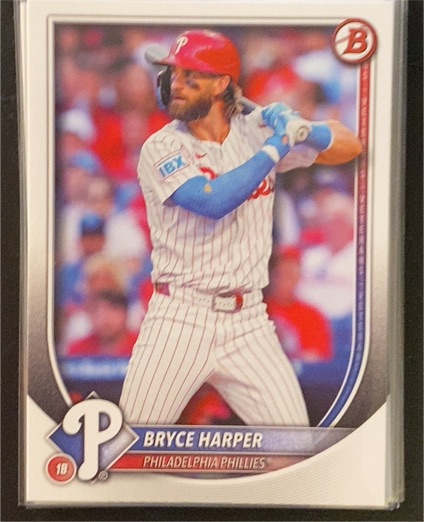2025 Bowman #3 Bryce Harper — front