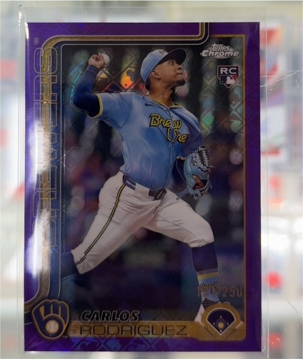 2025 Topps Chrome #201 Carlos Rodriguez — front