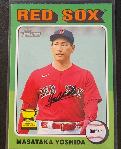 2024 Topps Heritage #292 Masataka Yoshida — front