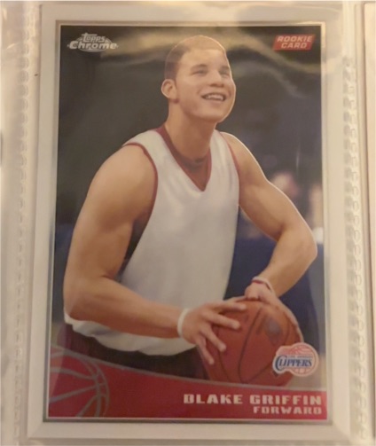 2009-10 Topps Chrome #96 Blake Griffin Rookie Card — front