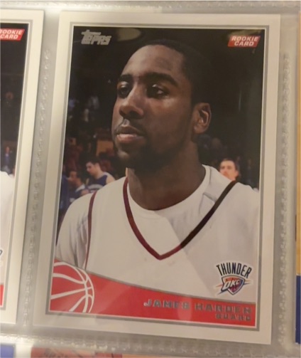 2009-10 Topps #319 James Harden — front