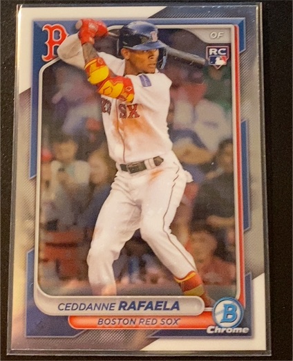 2024 Bowman Chrome #5 Ceddanne Rafaela — front