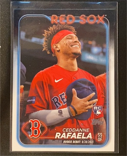 2024 Topps Chrome Update #USC44 Ceddanne Rafaela — front