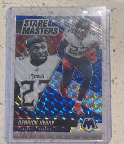 2021 Panini Mosaic #SM17 Derrick Henry Stare Masters — front