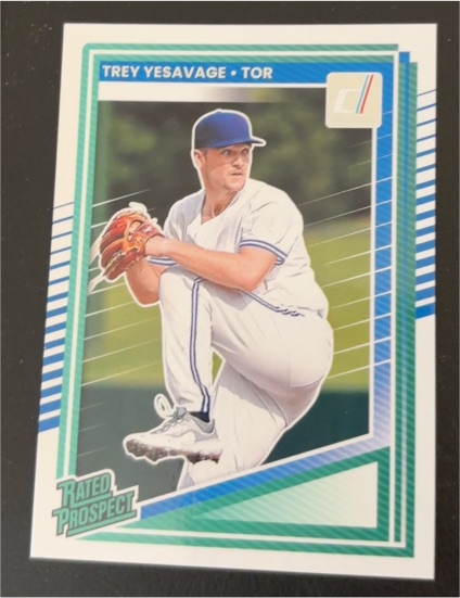 2025 Donruss Rated Prospect #163 Trey Yesavage — front