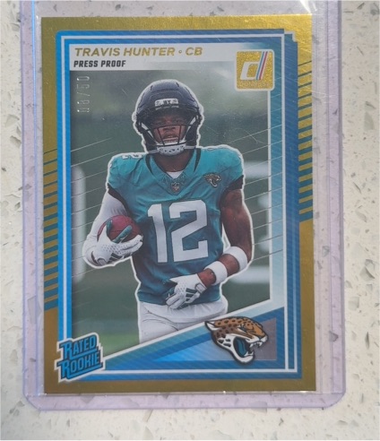 2025 Panini Donruss #301 Travis Hunter — front