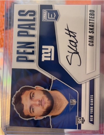 2025 Donruss Elite Pen Pals #Cam Skattebo — front