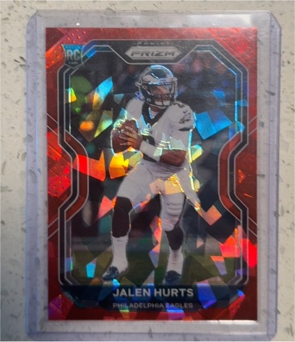 2020 Panini Prizm #343 Jalen Hurts — front
