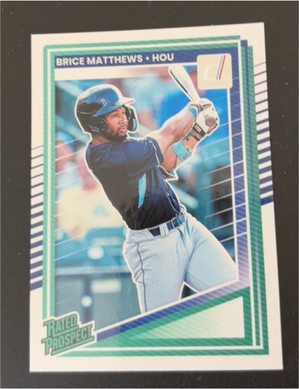 2025 Panini Donruss #153 Brice Matthews — front