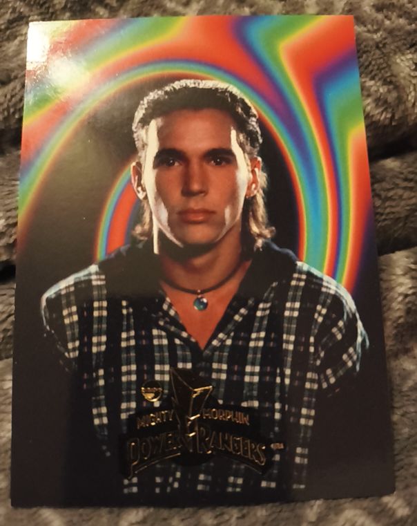 1994 Saban Mighty Morphin Power Rangers Series 1 #38 Tommy Oliver — front