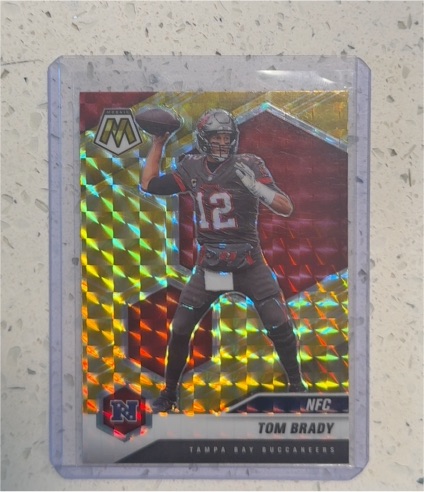 2021 Panini Mosaic #201 Tom Brady — front