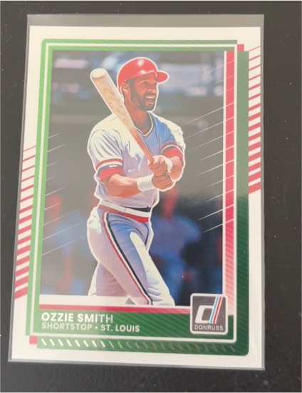 2025 Donruss #3 Ozzie Smith — front