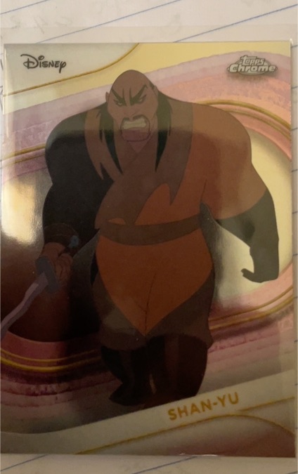 2025 Topps Chrome Disney #42 Shan-Yu — front