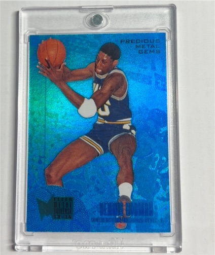 2013-14 Fleer Retro Precious Metal Gems #241 Jerry Lucas — front