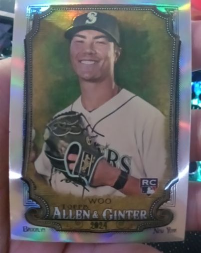 2024 Topps Allen & Ginter #78 Bryan Woo — front