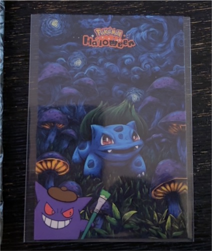 2025 Pokemon Halloween Card Database Gengar Van Gogh — front