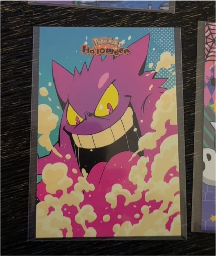 2025 Halloween Card Database Gengar — front