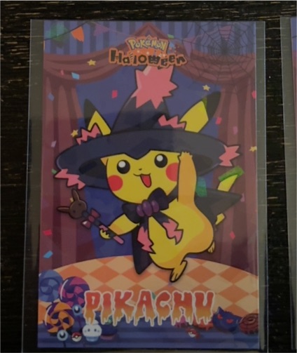 2025 Pokemon Card Database Halloween Pikachu Cracked Ice Holo — front