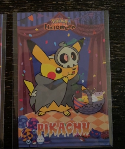 Pokemon 2025 Halloween Card Database Pikachu — front